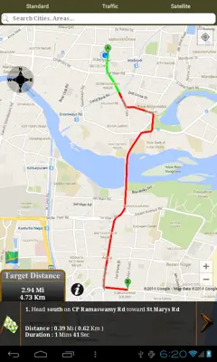 GPS Driving Route android App screenshot 13