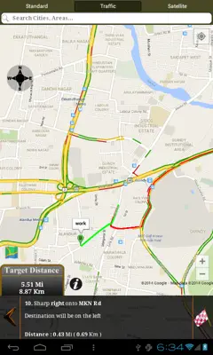 GPS Driving Route android App screenshot 8